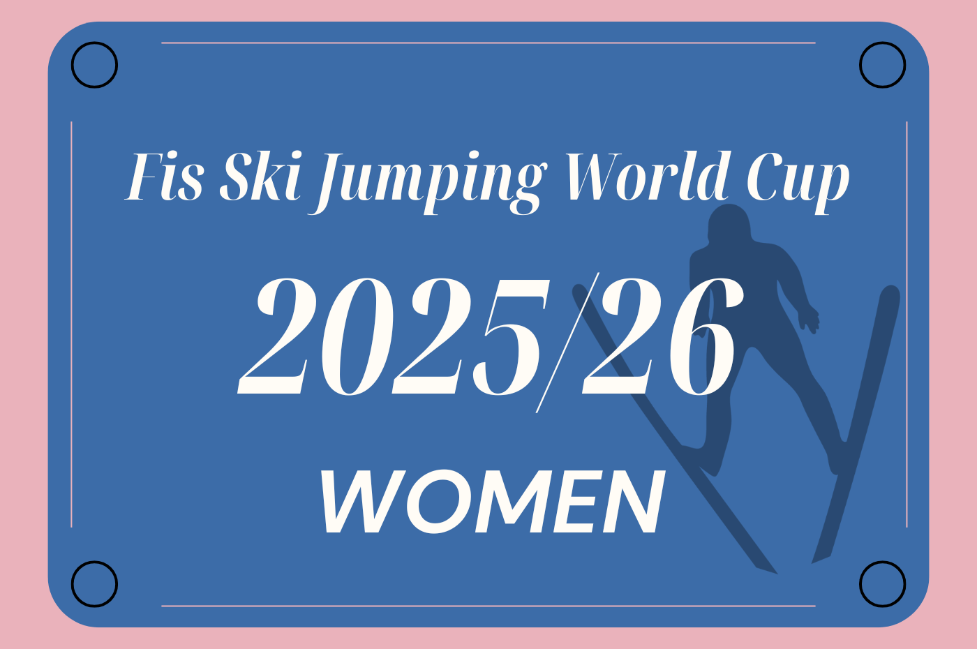 2025/26女子ジャンプワールドカップ日程と結果
